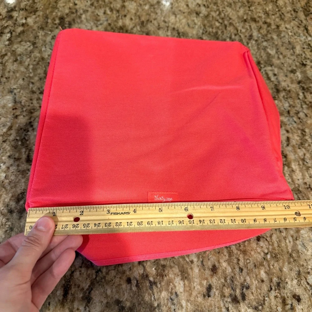 Thirty-One 31 Your Way Square Cube Small Lid Replacement Pink Storage Bin Cover